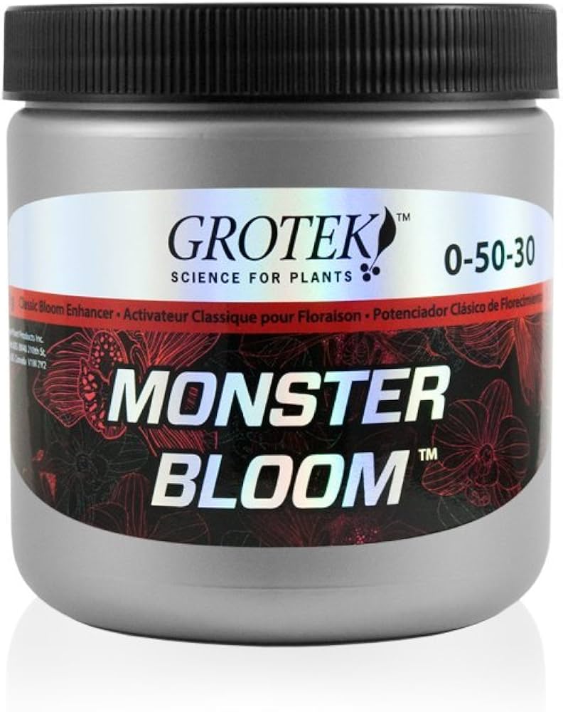 園芸養土・薬品 monster bloom Amazon.com : Grotek Monster Bloom, 130 g : Patio, Lawn & Garden